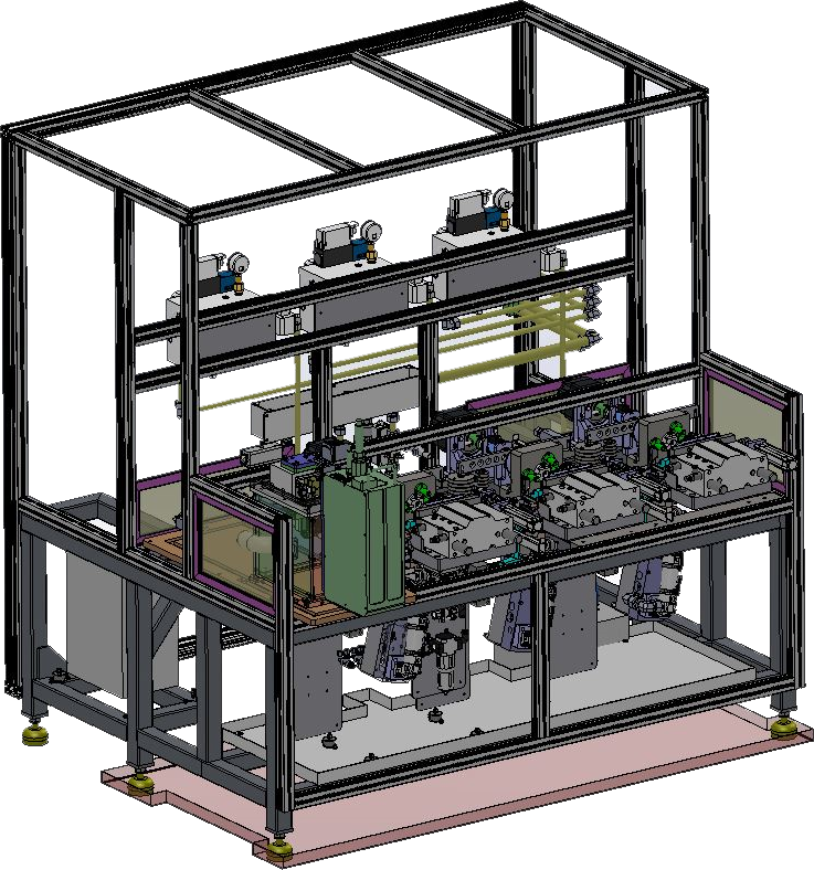 水、油泵装配及检测设备